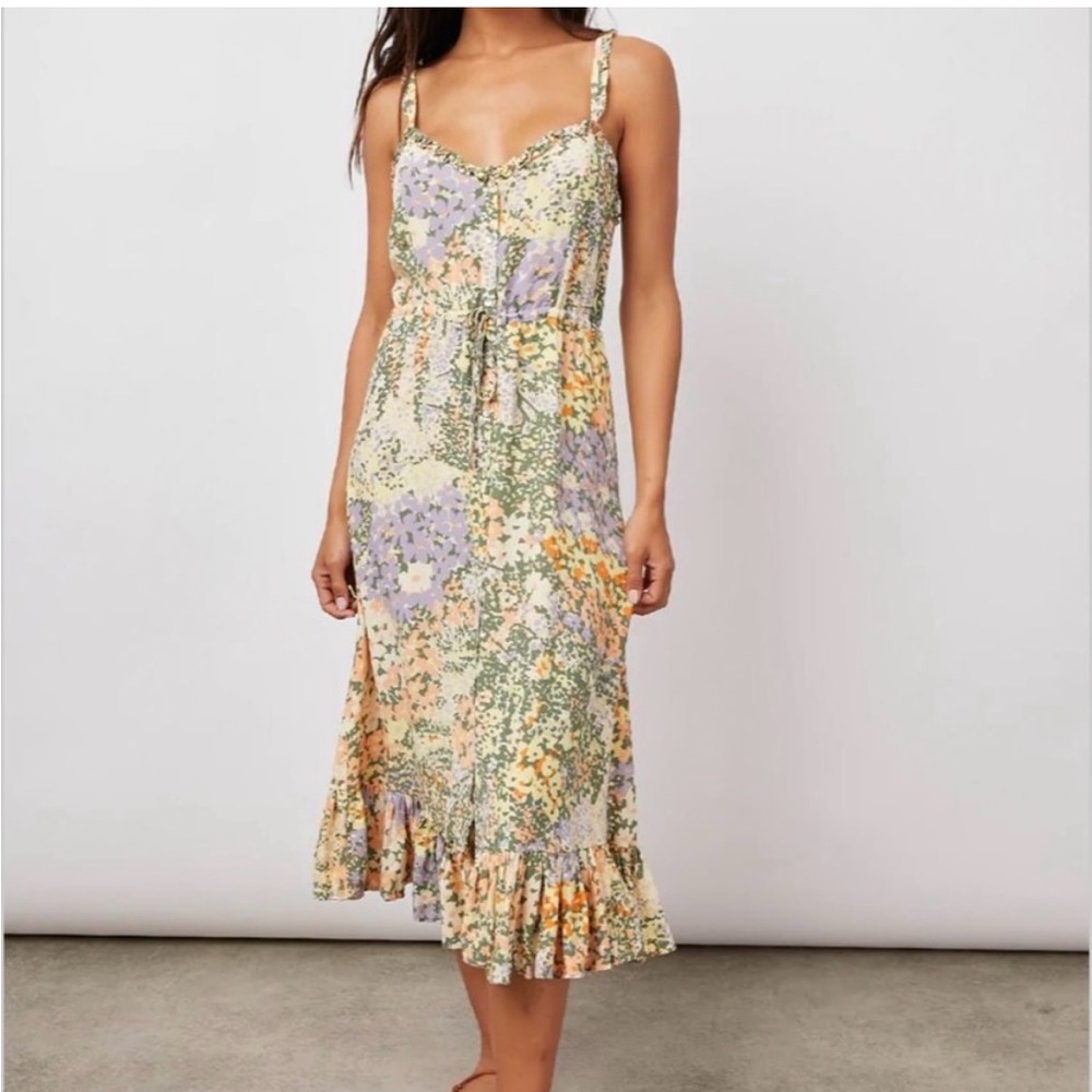 Rails Adalyn Gardenia Dress Midi Size Small
